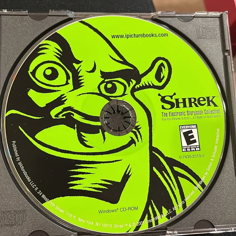 🌻 HP 🎉 Shrek electronic storybook collection